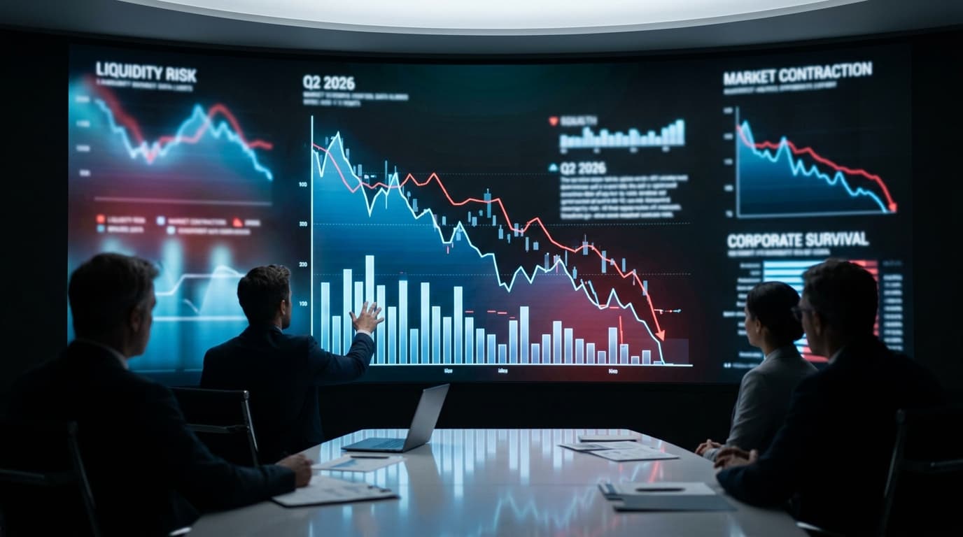 Global Liquidity Contraction and Corporate Survival Risk: Q2 2026 Market Assessment. Financial risk