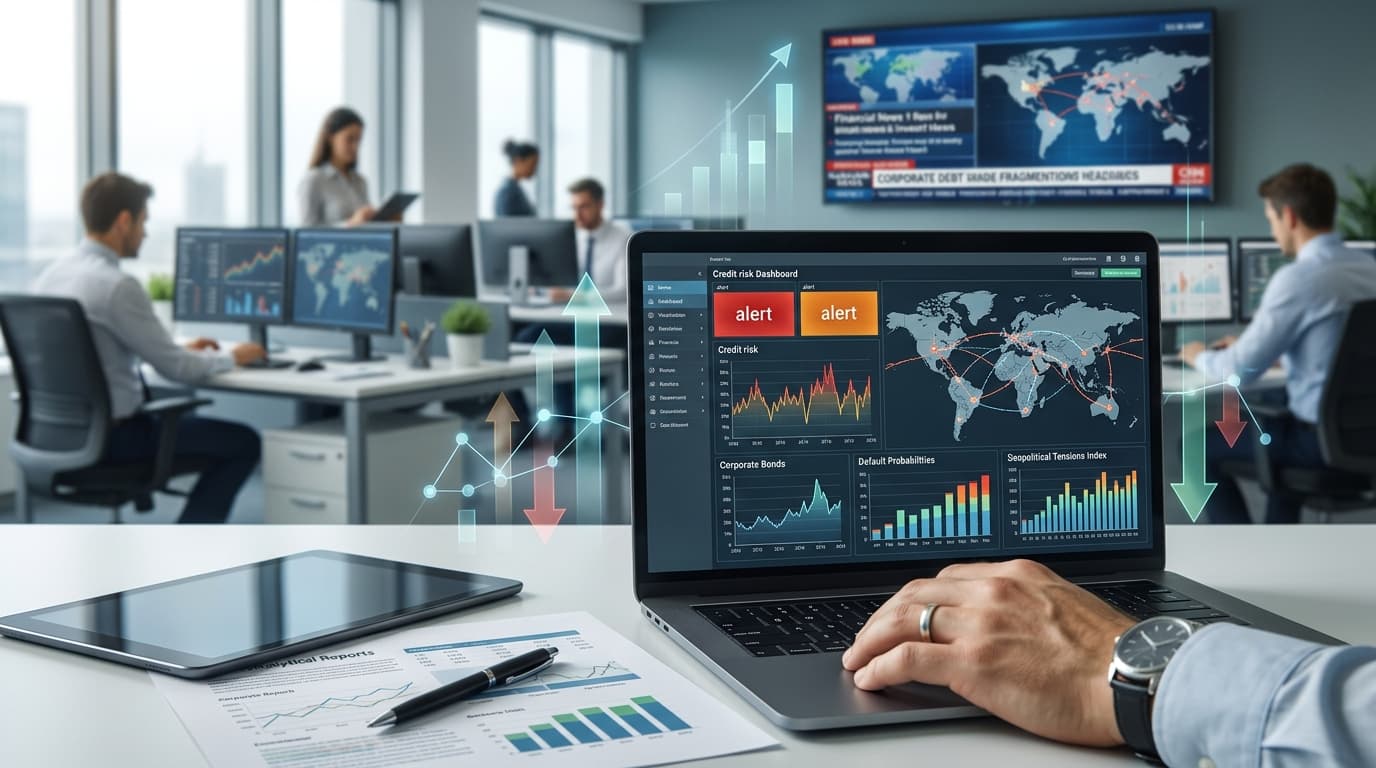 Credit Risk Alert: Corporate Debt Distress and Market Resilience Under Geopolitical Fragmentation. F