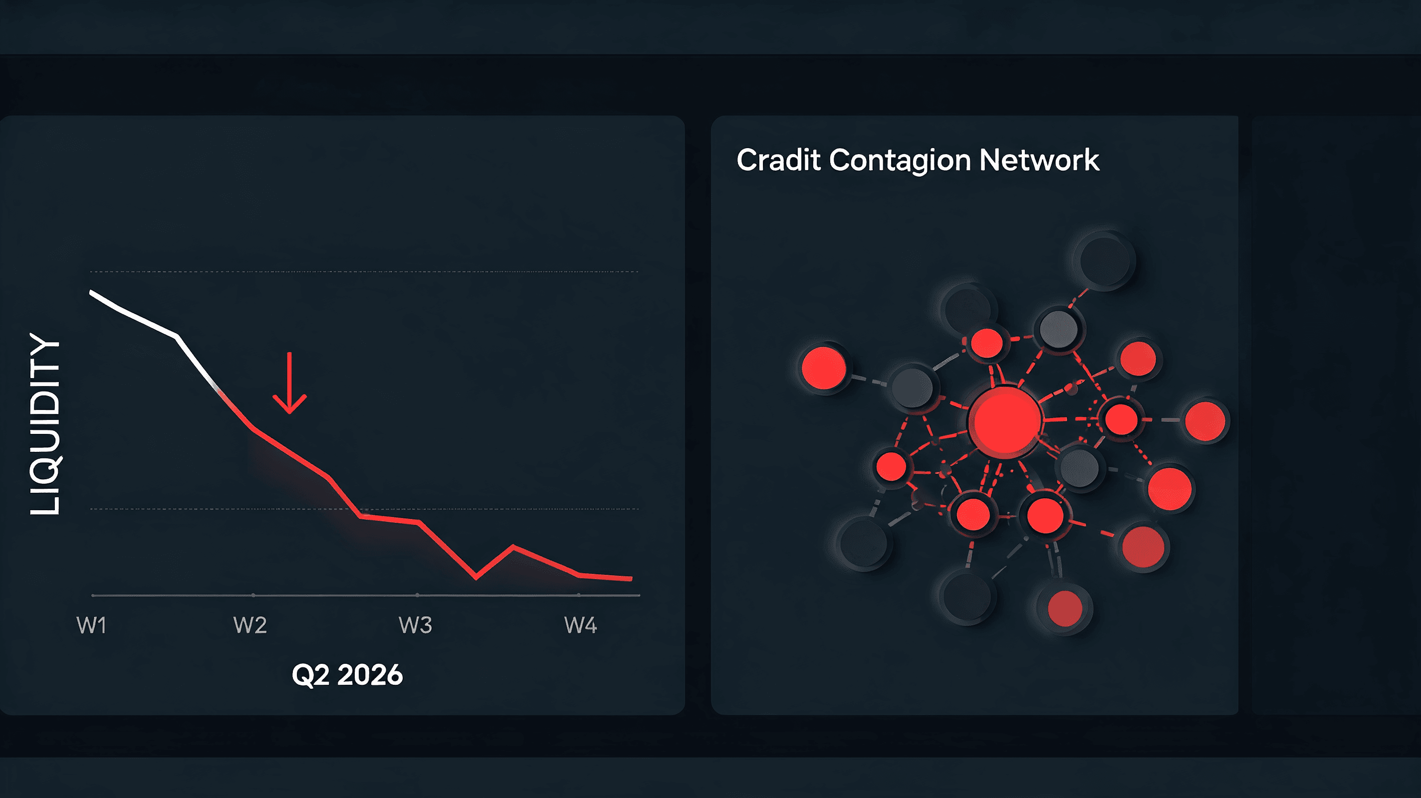 Liquidity Drain and Credit Contagion: Q2 2026 Risk Intelligence Report. Financial risk assessment vi